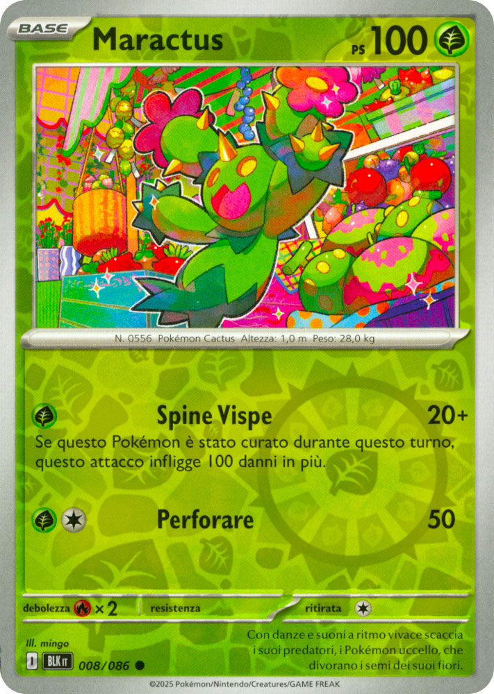 008 / 086 Maractus Comune foil reverse (IT) -NEAR MINT-