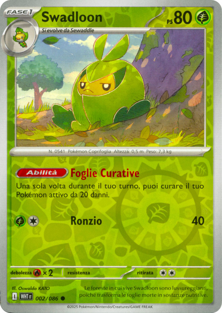 002 / 086 Swadloon Comune foil reverse (IT) -NEAR MINT-
