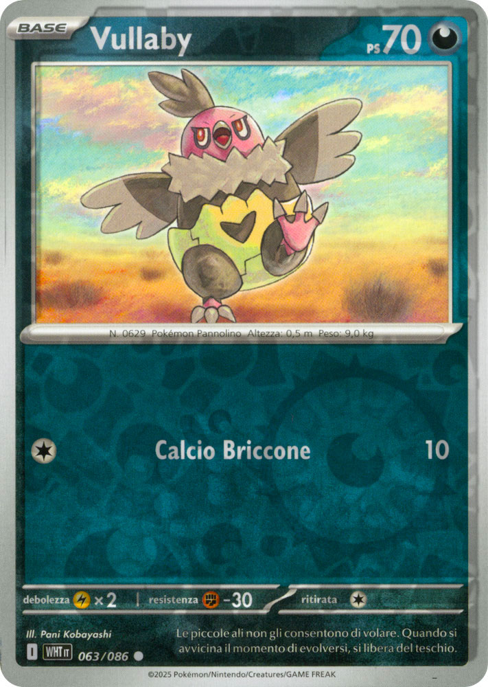 063 / 086 Vullaby Comune foil reverse (IT) -NEAR MINT-