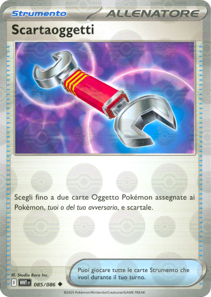085 / 086 Scartaoggetti Non Comune foil reverse Poke Ball (IT) -NEAR MINT-