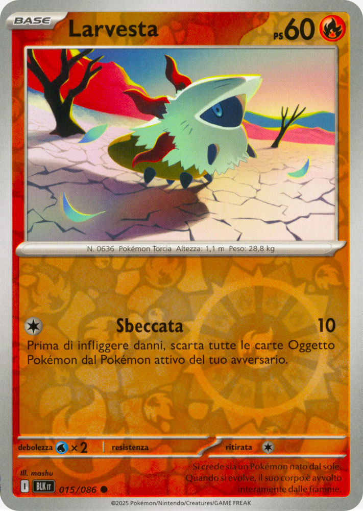 015 / 086 Larvesta Comune foil reverse (IT) -NEAR MINT-