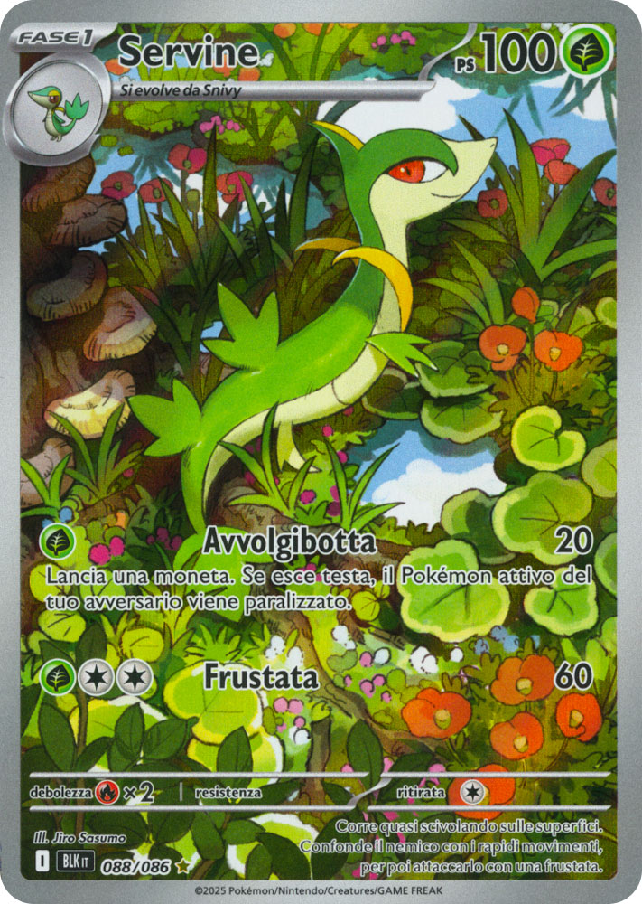 088 / 086 Servine Rara Segreta foil (IT) -NEAR MINT-