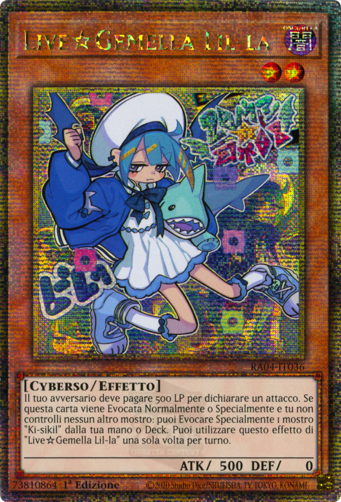 RA04-IT036 Live Gemella Lil-la Rara Segreta Quarto di Secolo 1a Edizione (IT) -NEAR MINT-