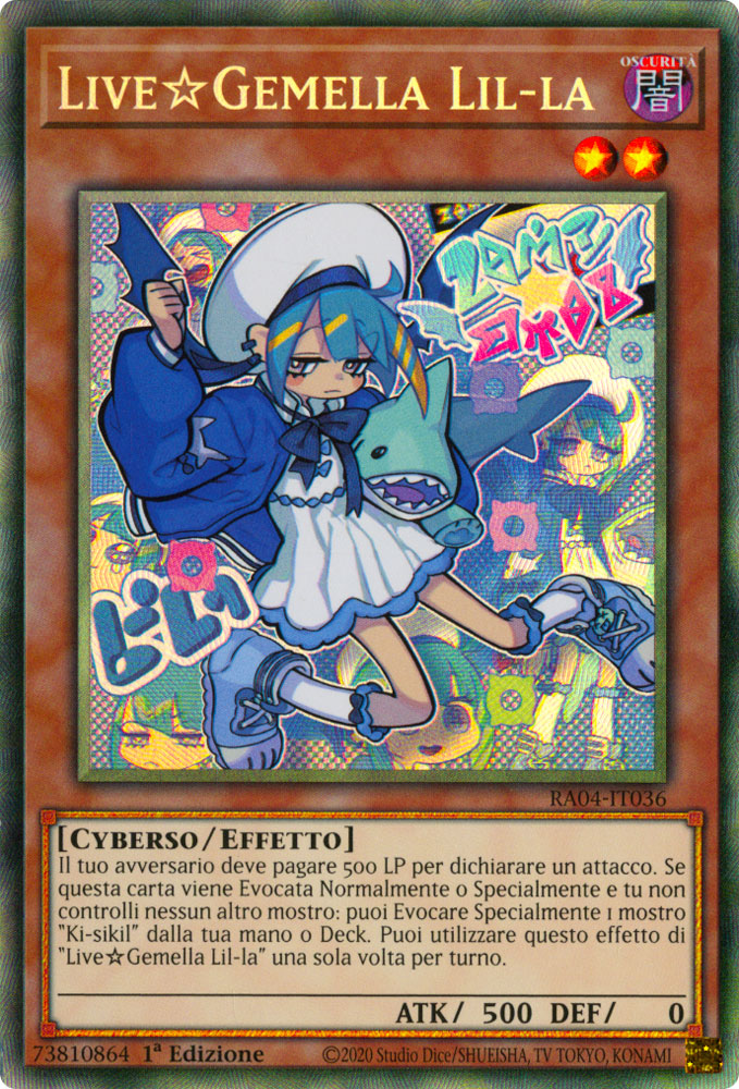 RA04-IT036 Live Gemella Lil-la Rara Collector 1a Edizione (IT) -NEAR MINT-