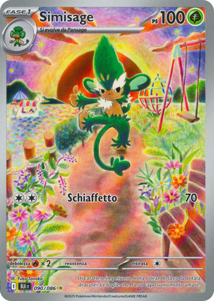 090 / 086 Simisage Rara Segreta foil (IT) -NEAR MINT-