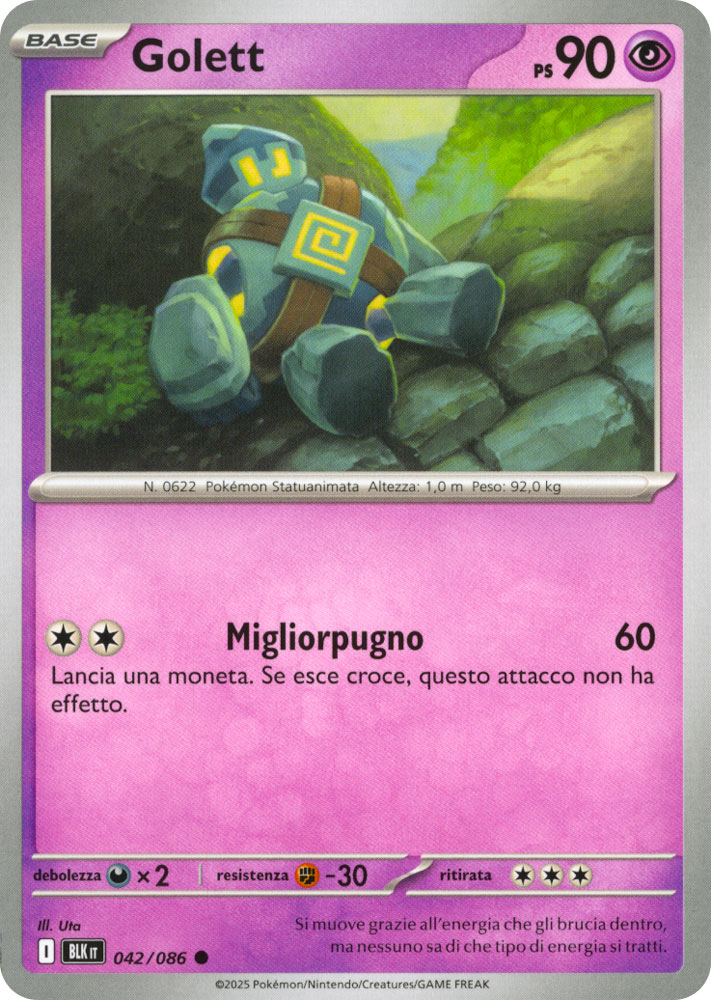 042 / 086 Golett Comune normale (IT) -NEAR MINT-