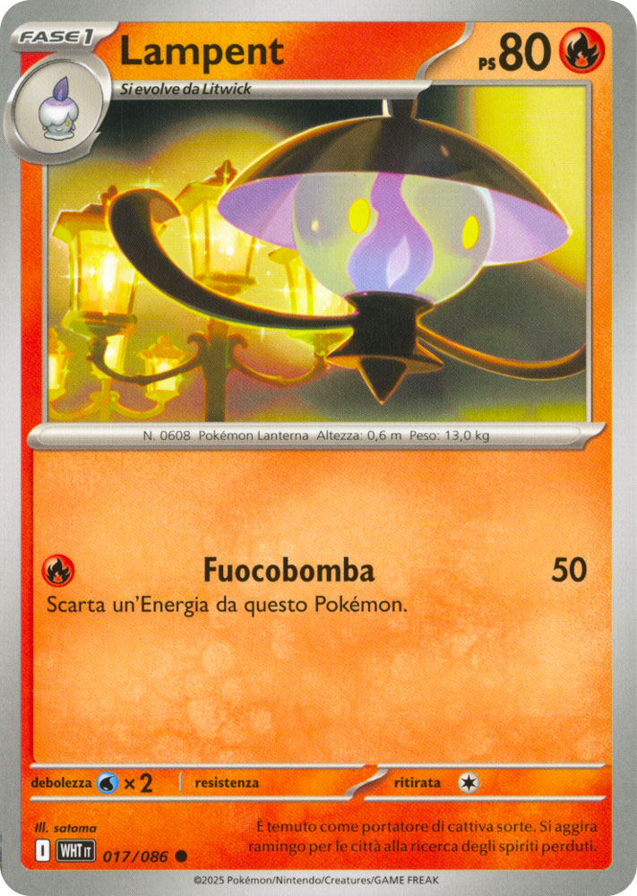 017 / 086 Lampent Comune normale (IT) -NEAR MINT-