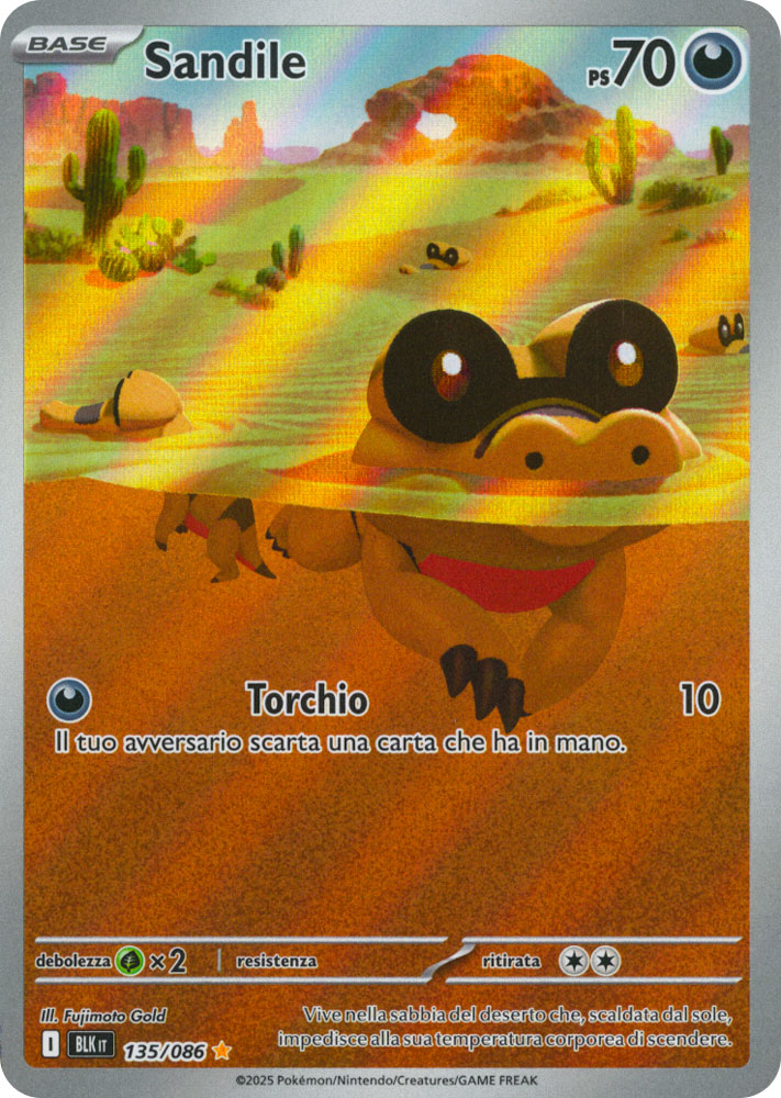 135 / 086 Sandile Rara Segreta foil (IT) -NEAR MINT-