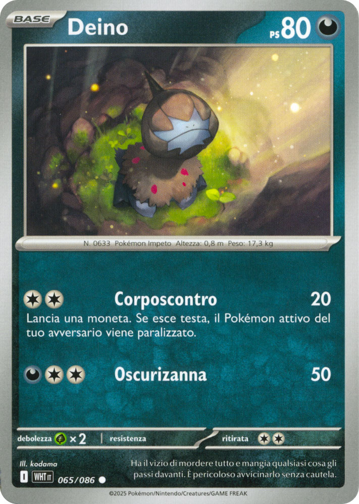 065 / 086 Deino Comune normale (IT) -NEAR MINT-