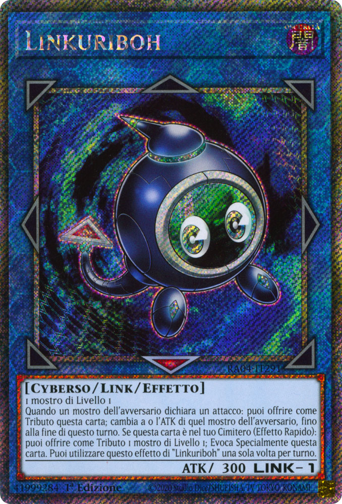 RA04-IT291 Linkuriboh Platinum Segreta 1a Edizione (IT) -NEAR MINT-