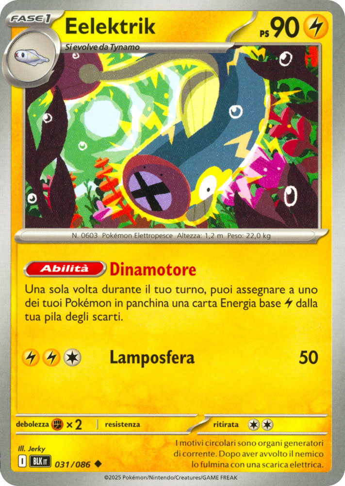 031 / 086 Eelektrik Non Comune normale (IT) -NEAR MINT-