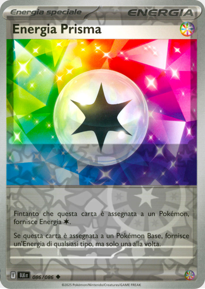 086 / 086 Energia Prisma Non Comune foil reverse (IT) -NEAR MINT-