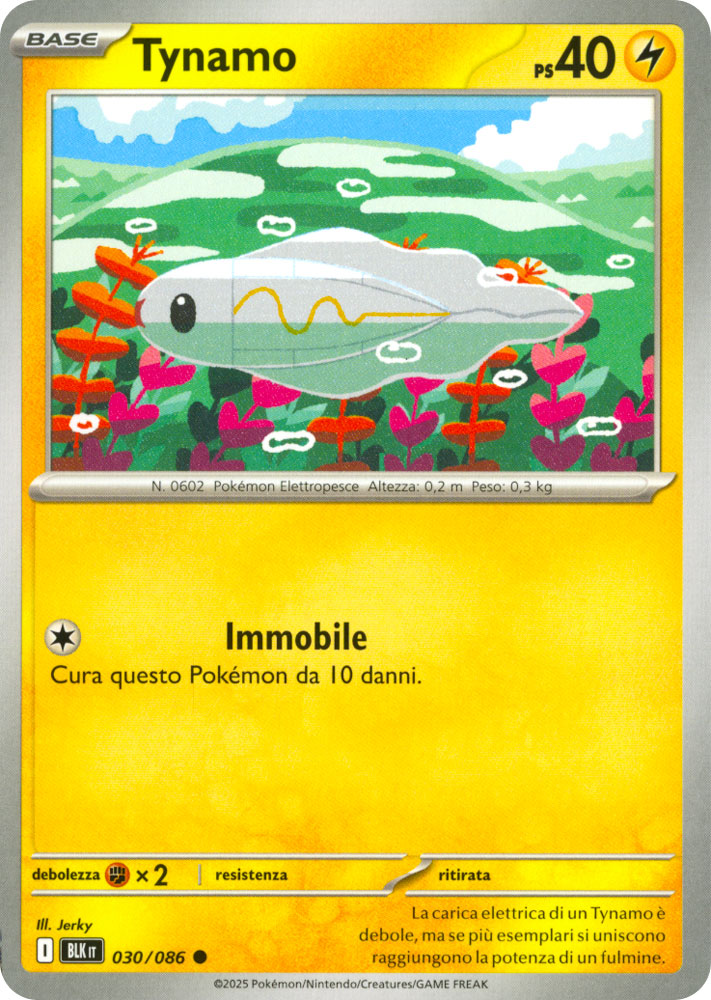 030 / 086 Tynamo Comune normale (IT) -NEAR MINT-