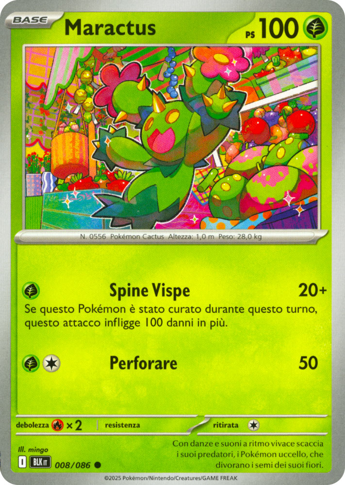 008 / 086 Maractus Comune normale (IT) -NEAR MINT-