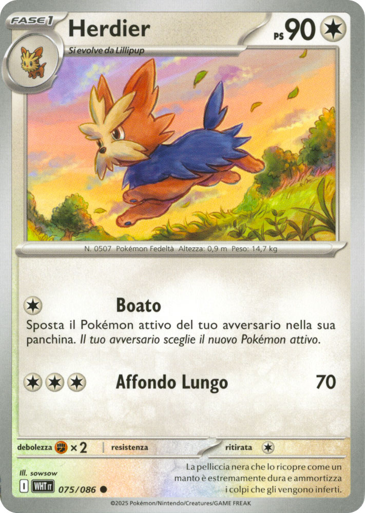 075 / 086 Herdier Comune normale (IT) -NEAR MINT-