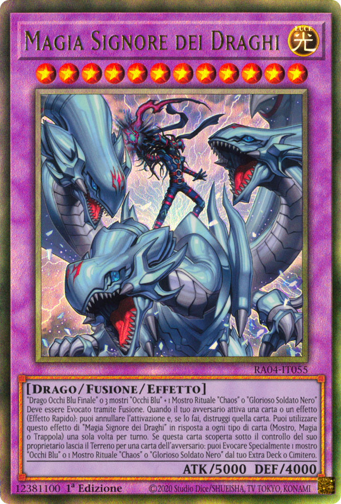 RA04-IT055 Magia Signore dei Draghi Rara Ultimate 1a Edizione (IT) -NEAR MINT-