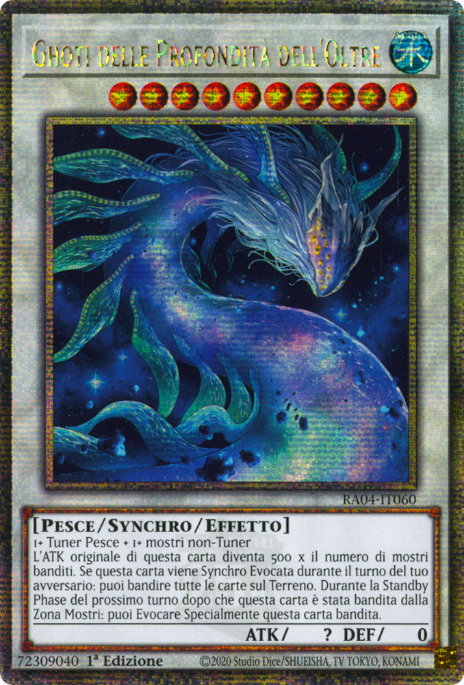 RA04-IT060 Ghoti delle Profondita' dell'Otre Rara Segreta Quarto di Secolo 1a Edizione (IT) -NEAR MINT-