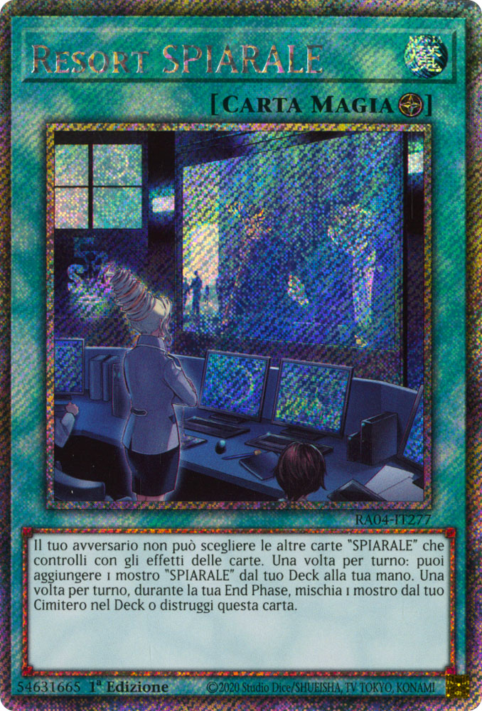 RA04-IT277 Resort SPIARALE Platinum Segreta 1a Edizione (IT) -NEAR MINT-