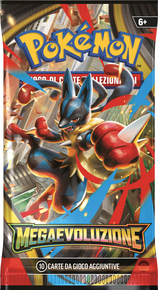 Megaevoluzione busta 10 carte Artwork Random (IT)