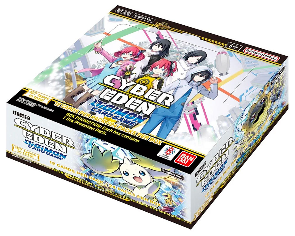 BT-22 Cyber Eden display 24 buste (EN)