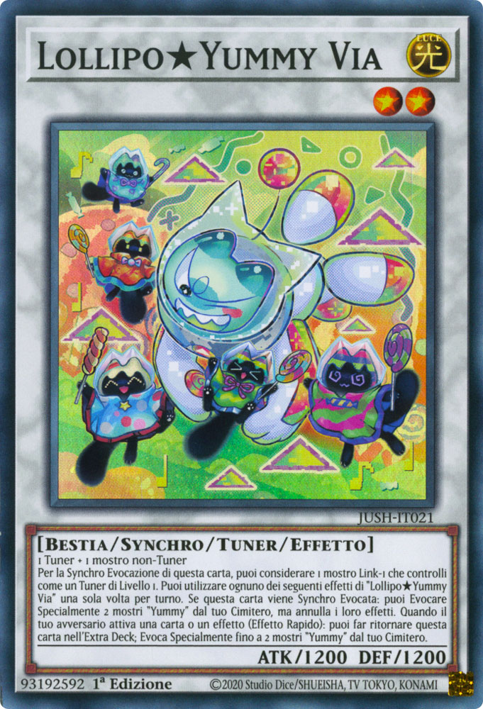 JUSH-IT021 LollipoYummy Via super rara 1a Edizione (IT) -NEAR MINT-