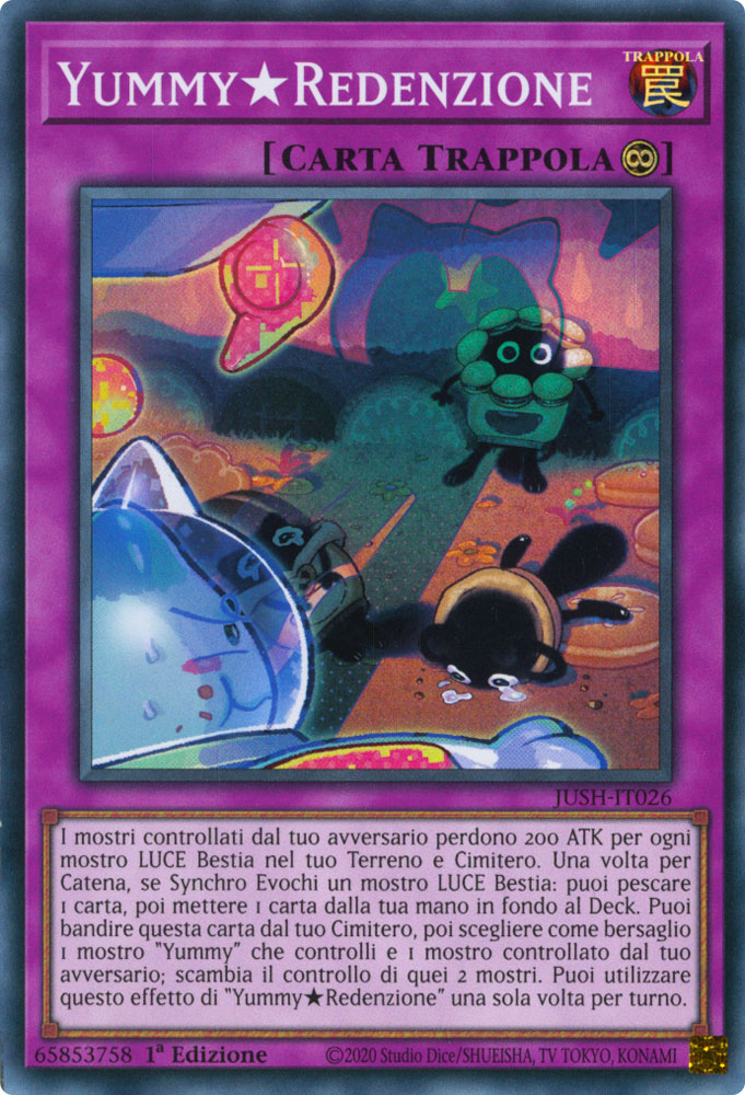 JUSH-IT026 YummyRedenzione super rara 1a Edizione (IT) -NEAR MINT-