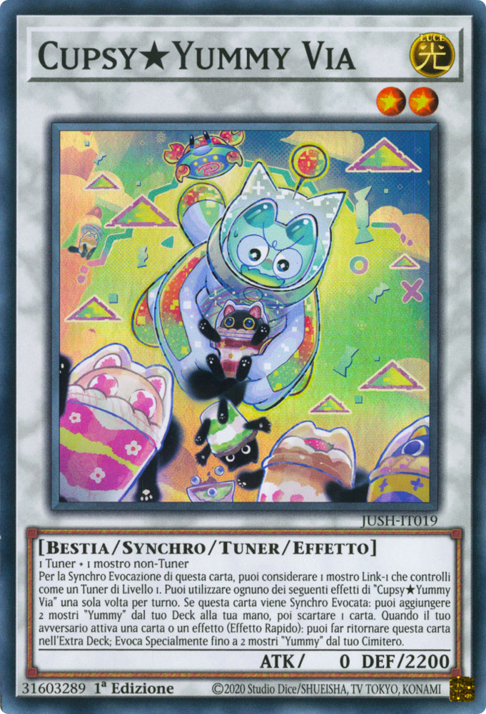 JUSH-IT019 CupsyYummy Via super rara 1a Edizione (IT) -NEAR MINT-