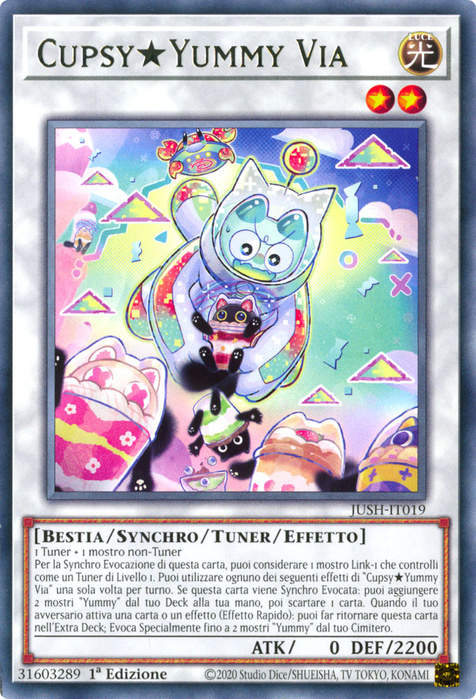JUSH-IT019 CupsyYummy Via rara 1a Edizione (IT) -NEAR MINT-