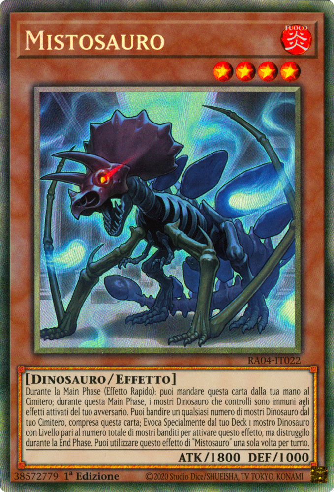 RA04-IT022 Mistosauro Rara Collector 1a Edizione (IT) -NEAR MINT-