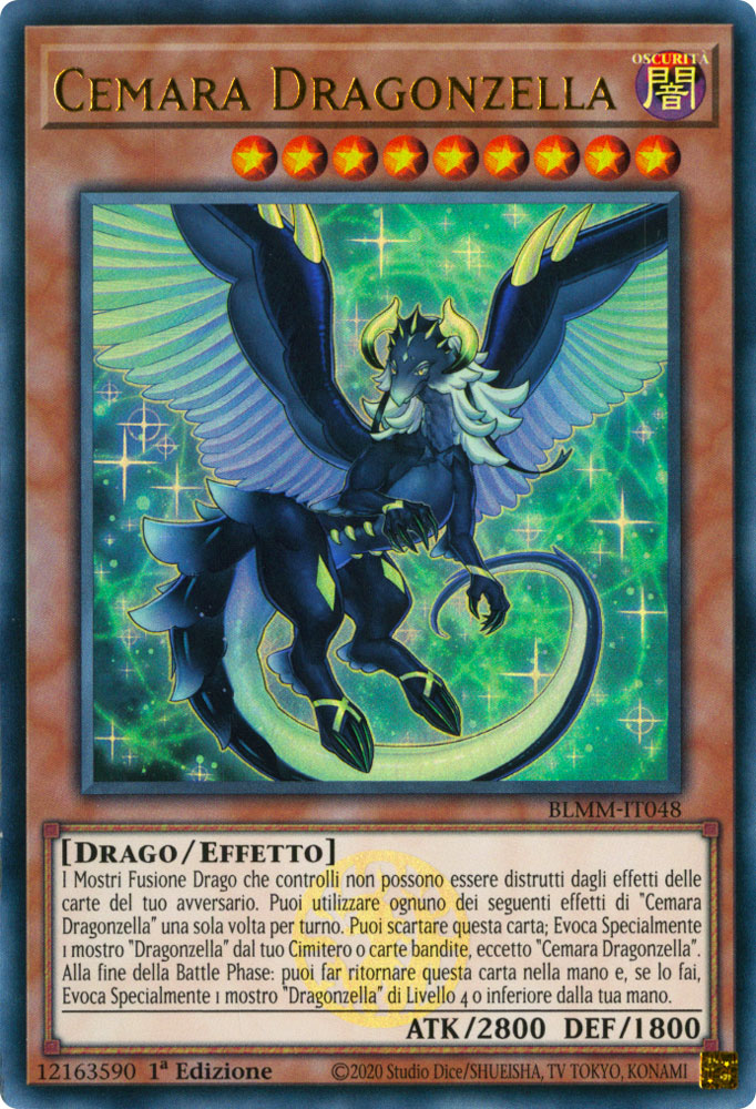 BLMM-IT048 Cemara Dragonzella Ultra Rara 1a Edizione (IT) -NEAR MINT-