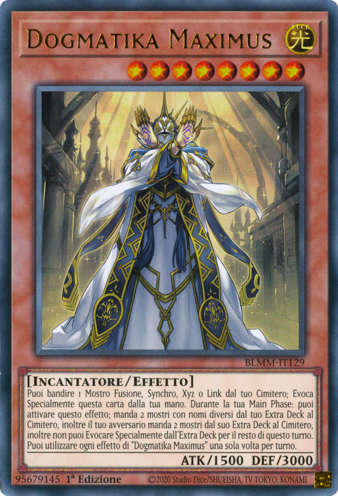 BLMM-IT129 Dogmatika Maximus Ultra Rara 1a Edizione (IT) -NEAR MINT-