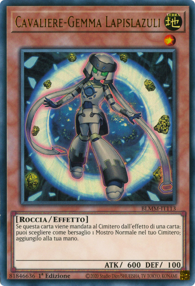 BLMM-IT113 Cavaliere-Gemma Lapislazuli Ultra Rara 1a Edizione (IT) -NEAR MINT-