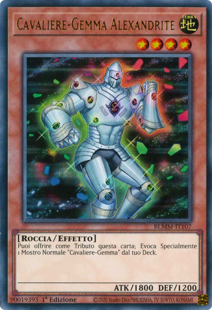 BLMM-IT107 Cavaliere-Gemma Alexandrite Ultra Rara 1a Edizione (IT) -NEAR MINT-