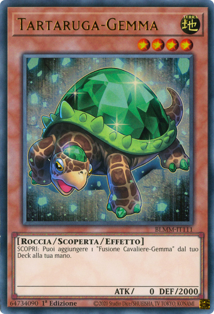 BLMM-IT111 Tartaruga-Gemma Ultra Rara 1a Edizione (IT) -NEAR MINT-