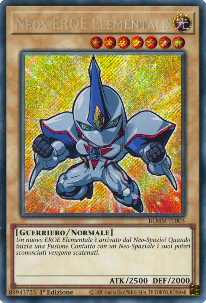 BLMM-IT003 Neos EROE Elementale Rara Segreta 1a Edizione (IT) -NEAR MINT-