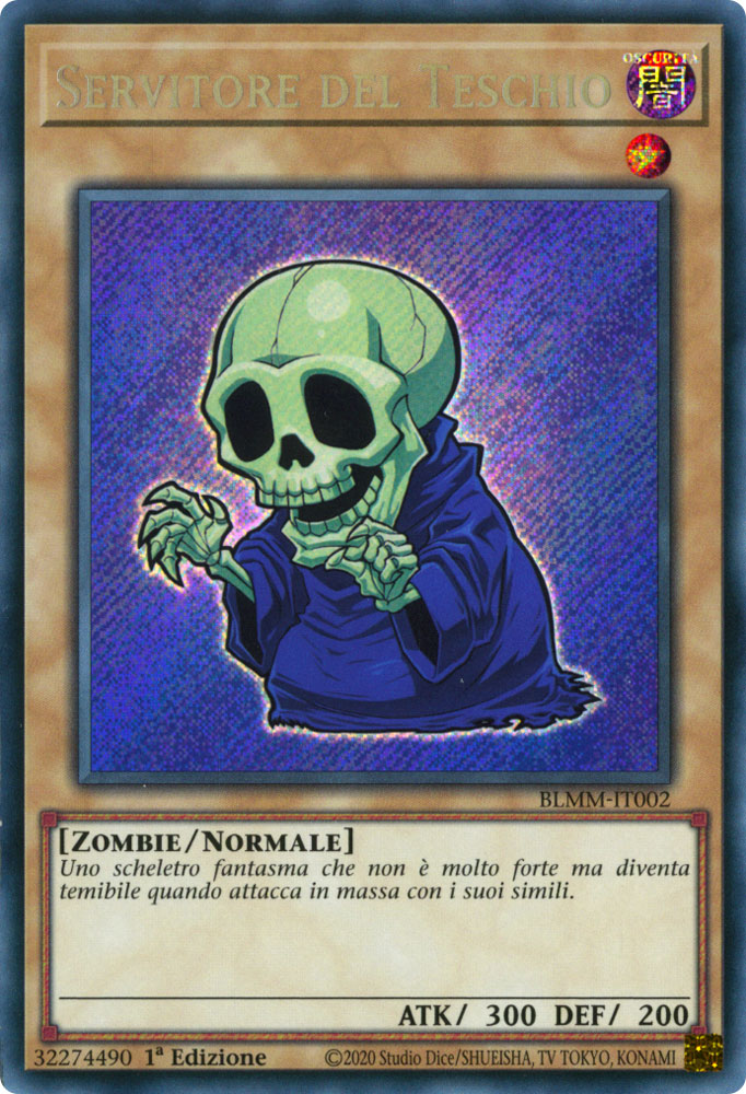 BLMM-IT002 Servitore del Teschio Rara Segreta 1a Edizione (IT) -NEAR MINT-