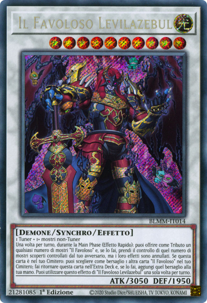 BLMM-IT014 Il Favoloso Levilazebul Rara Segreta 1a Edizione (IT) -NEAR MINT-