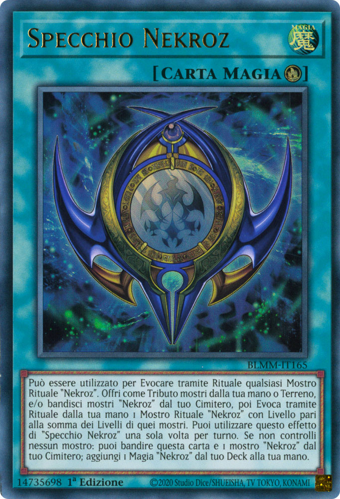 BLMM-IT165 Specchio Nekroz Ultra Rara 1a Edizione (IT) -NEAR MINT-