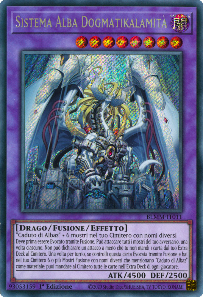 BLMM-IT011 Sistema Alba Dogmatikalamita' Rara Segreta 1a Edizione (IT) -NEAR MINT-