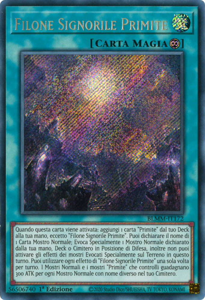 BLMM-IT172 Filone Signorile Primite Rara Segreta 1a Edizione (IT) -NEAR MINT-