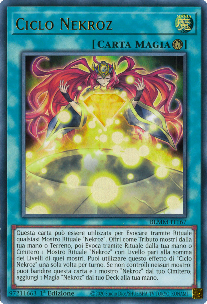 BLMM-IT167 Ciclo Nekroz Ultra Rara 1a Edizione (IT) -NEAR MINT-