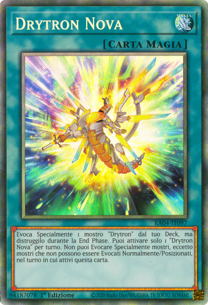 RA04-IT097 Drytron Nova Rara Collector 1a Edizione (IT) -NEAR MINT-