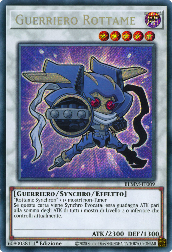 BLMM-IT009 Guerriero Rottame Rara Segreta 1a Edizione (IT) -NEAR MINT-