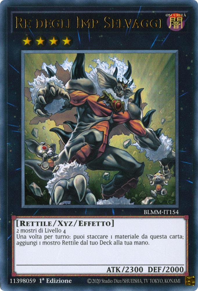 BLMM-IT154 Re degli Imp Selvaggi Ultra Rara 1a Edizione (IT) -NEAR MINT-