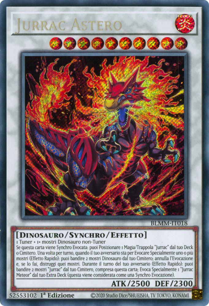 BLMM-IT018 Jurrac Astero Rara Segreta 1a Edizione (IT) -NEAR MINT-