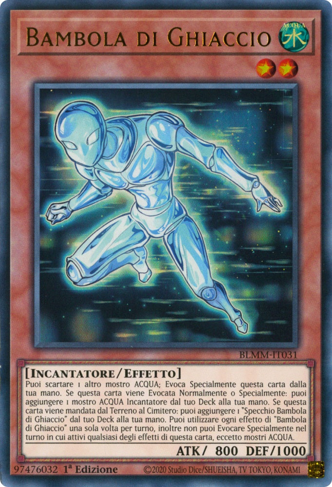 BLMM-IT031 Bambola di Ghiaccio Ultra Rara 1a Edizione (IT) -NEAR MINT-