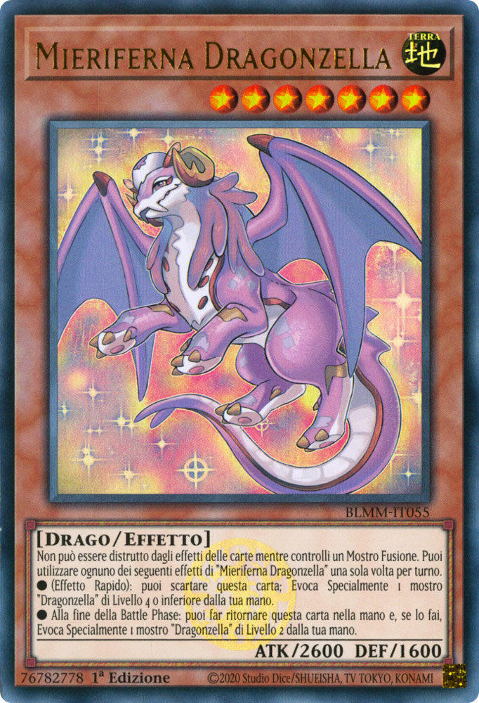 BLMM-IT055 Mieriferna Dragonzella Ultra Rara 1a Edizione (IT) -NEAR MINT-