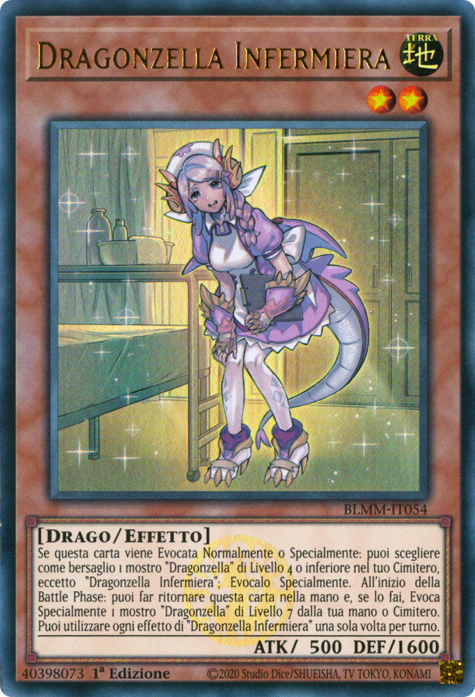 BLMM-IT054 Dragonzella Infermiera Ultra Rara 1a Edizione (IT) -NEAR MINT-