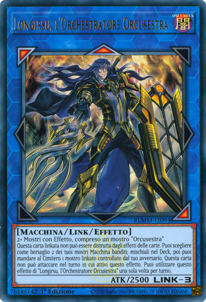 BLMM-IT094 Longirsu, l'Orchestratore Orcusestra Ultra Rara 1a Edizione (IT) -NEAR MINT-