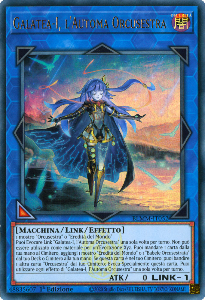 BLMM-IT052 Galatea-I, l'Automa Orcusestra Ultra Rara 1a Edizione (IT) -NEAR MINT-